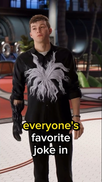 Did you laugh at this joke in SPIDER-MAN 2? Symbiote Peter Parker and Harry Osborn