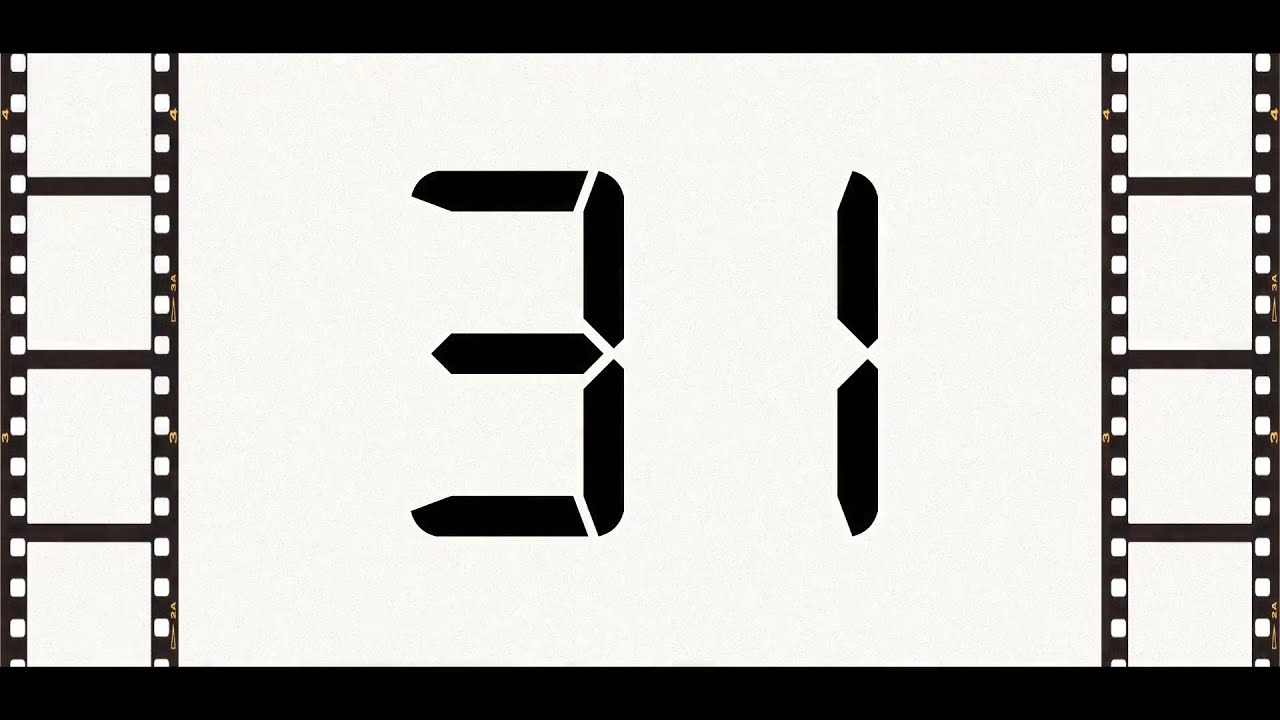 Countdown from 31 to 0 (Retro) - YouTube