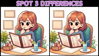 [Spot the difference] SPOT 3 DIFFERENCES [Find the difference]#85