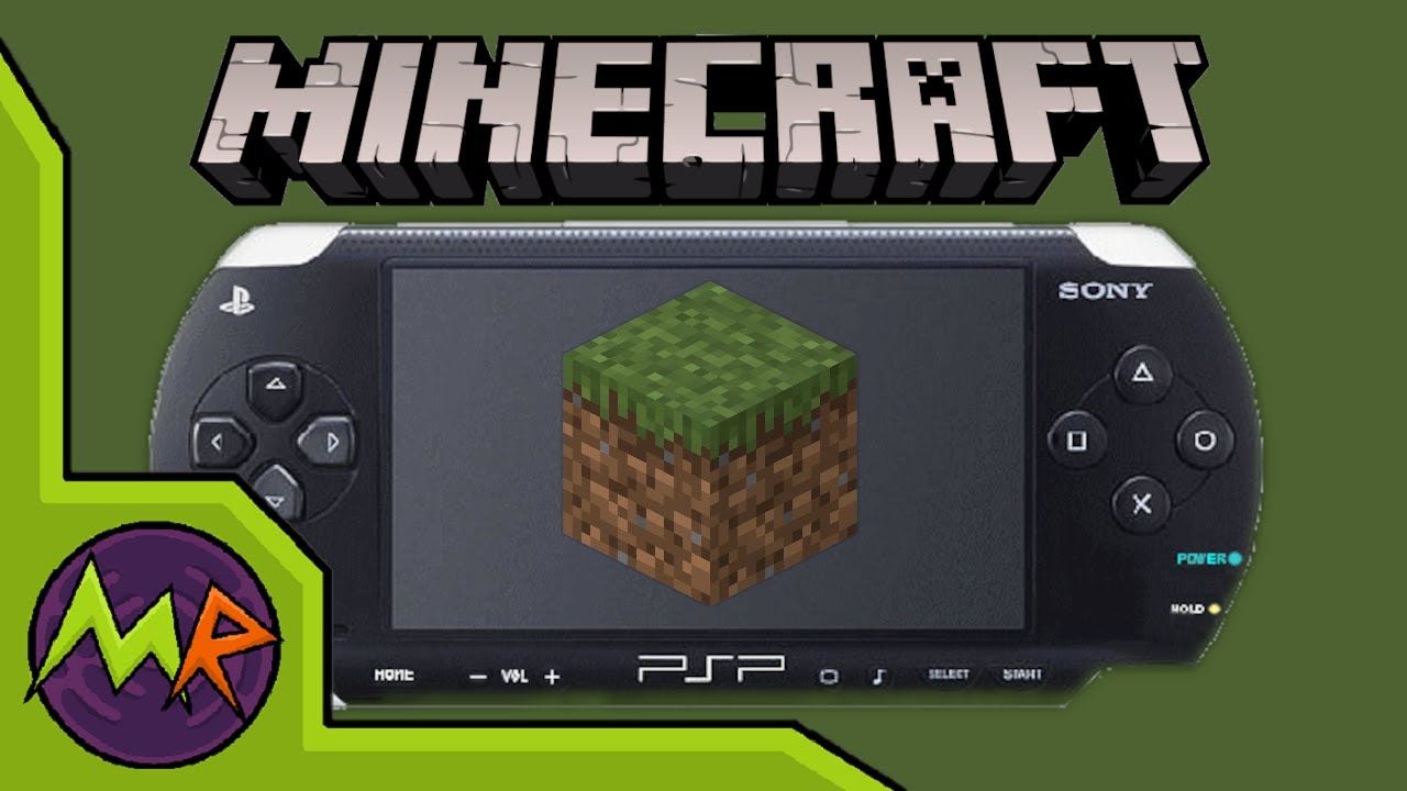 Minecraft on PSP - CDRomance