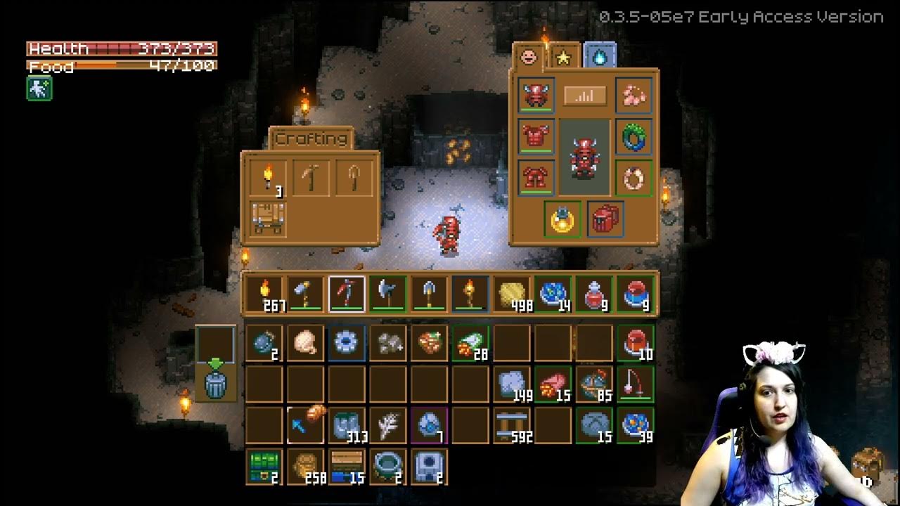 Unlocking the amber larva permanent food buff Core keeper YouTube