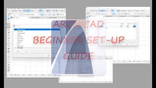 ARCHICAD TUTORIAL - Important setup for all beginners