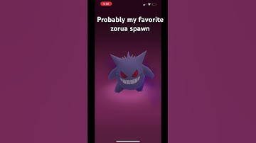 This might be my favorite #zorua spawn ever.