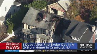 Woman Killed In Cranford House Fire