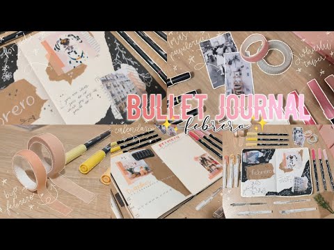BULLET JOURNAL: Planea conmigo febrero🧁🍭 -By Study Team 🌟