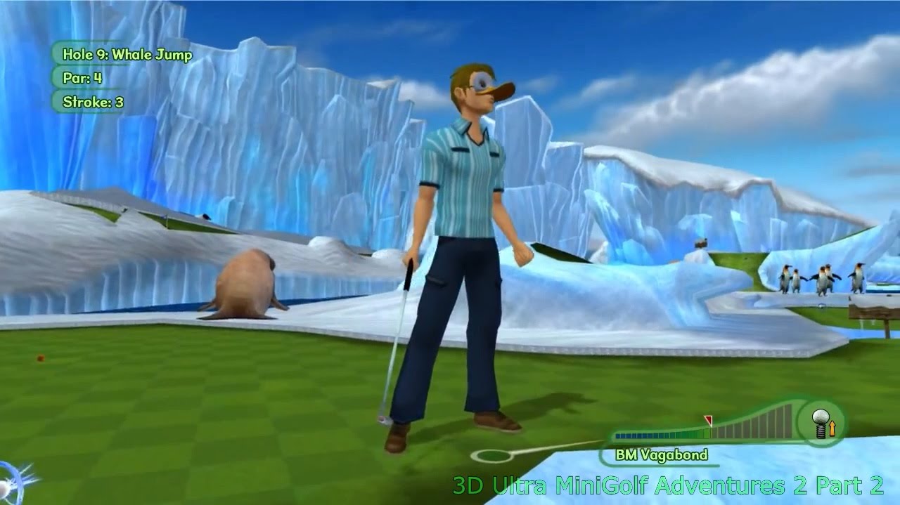 geoff ramsey hand tattoos AH Moments in 3D Ultra Minigolf and Powerstar Golf