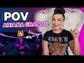 Vocal Coach Reacts to Ariana Grande - pov (Live)