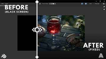 How to Fix Black Render in Blender