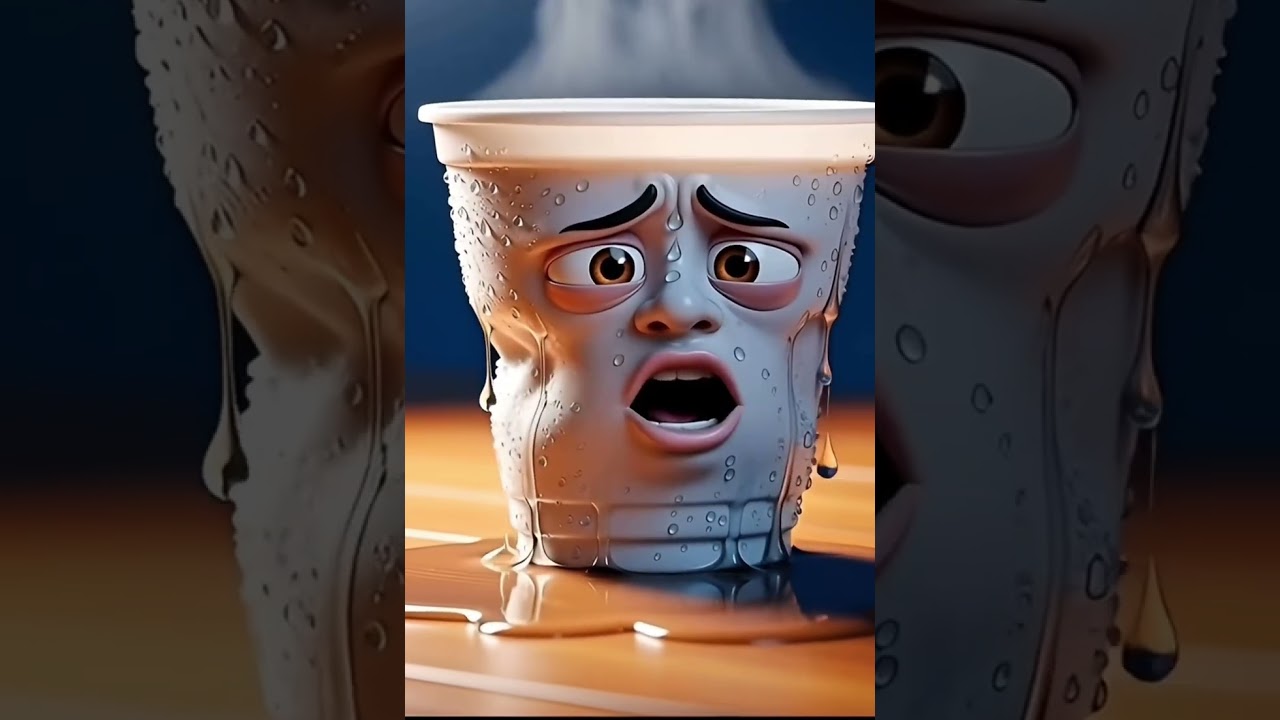 It’s not safe to put hot drinks in a plastic cup