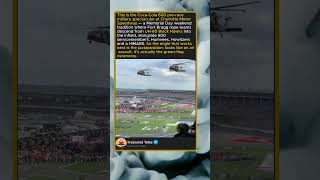 Black Hawks Fast Rope Into NASCAR Infield