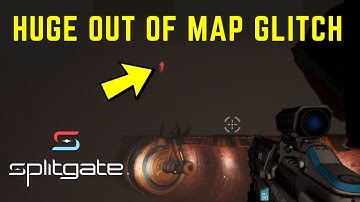 Splitgate Tutorial - Massive OUT OF MAP Glitch Spot!