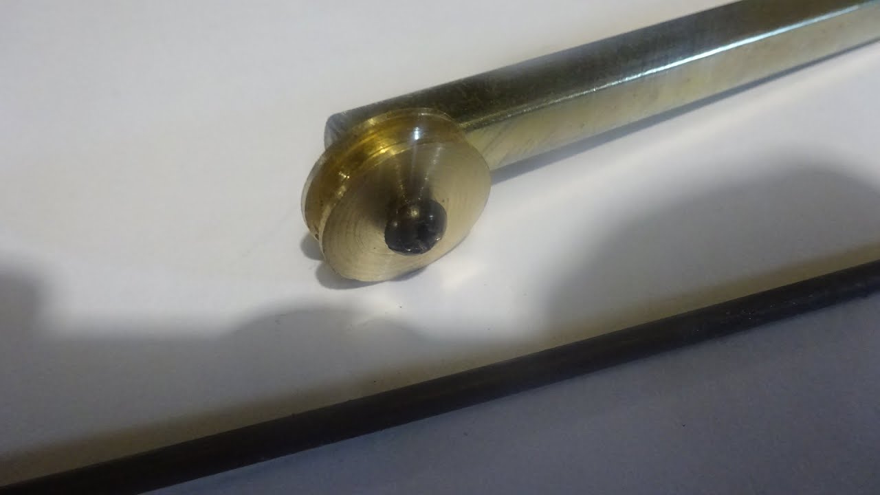 wheel on a stick straightening soft copper tubing. YouTube