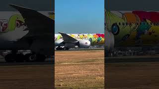 Scoot Boeing 787 A cute livery take off in manila✈️