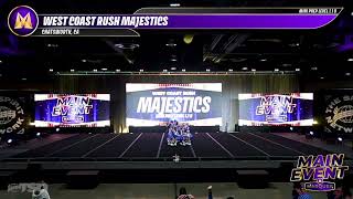 West Coast Rush Majestics | The Main Event 2026 Day 1
