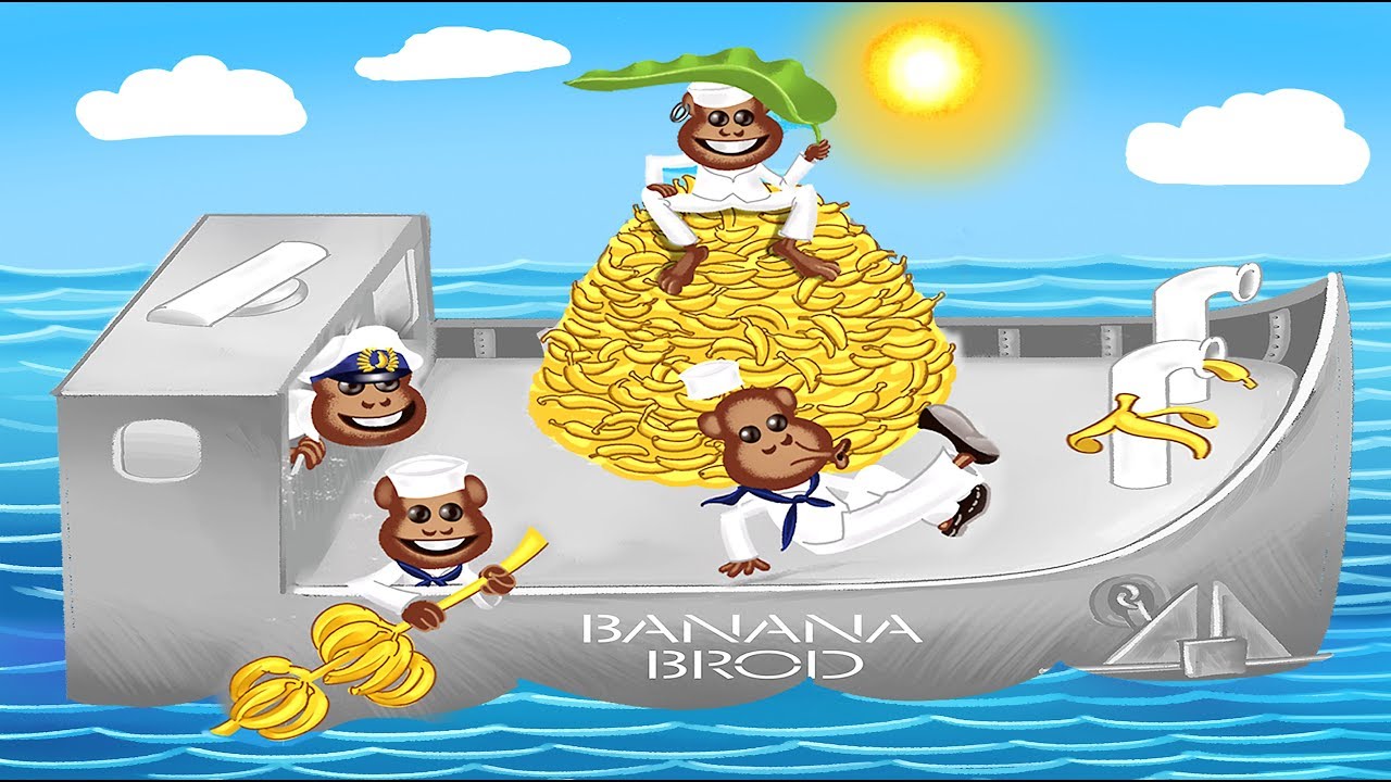 Dan je (Pesma sa Banana broda) | Decije pesme | Pesme za decu – Ranko Damjanovic