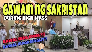 Altar Server During High Mass (Gawain ng Sakristan) Mater Dolorosa | Rhadlee Marzan