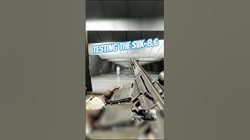 Testing the SVK-8.6 DMR in the firing range! (BF6 Beta) | #battlefield6  #bf6