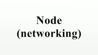Node (networking)