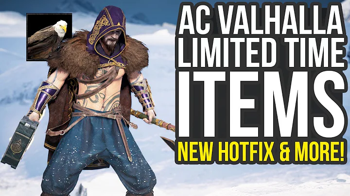 New Limited Time Items You Want To Get, Hotfix & More Assassin's Creed Valhalla News (AC Valhalla)