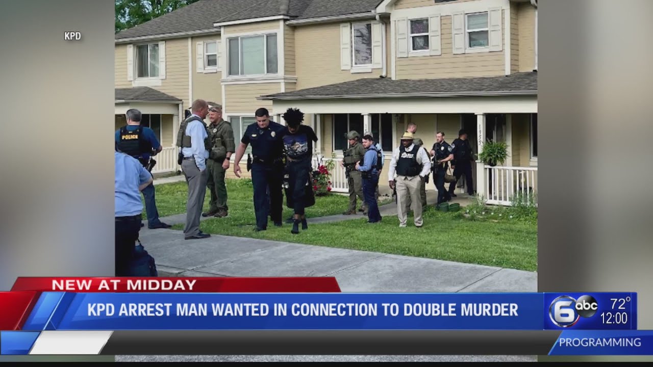 KPD: Double murder suspect in custody - YouTube