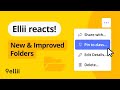 Ellii Reacts: New & Improved Folders