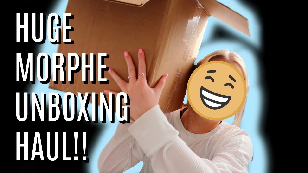 HUGE MORPHE UNBOXING HAUL 2018