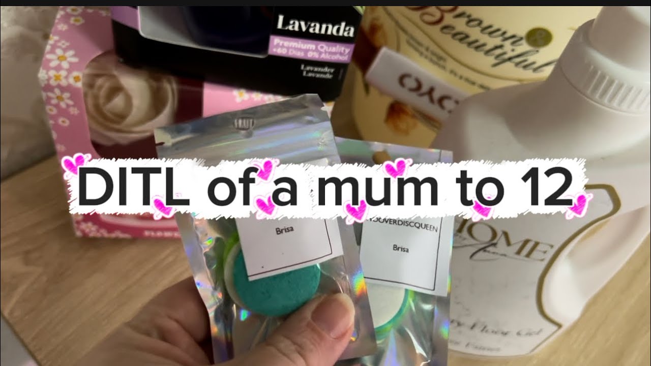 SPEND A PRODUCTIVE DAY WITH A MUM TO 12 | DITL | B&M AND ALDI HAULS | CLEAN WITH ME