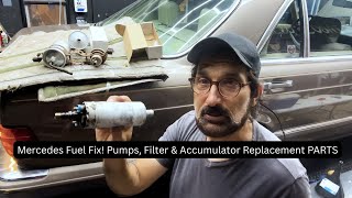 Mercedes Fuel Fix! Pumps, Filter & Accumulator Replacement DIY