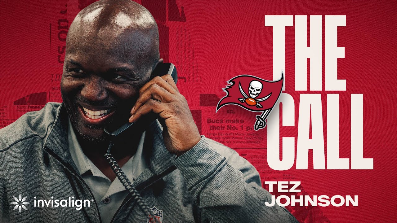 Todd Bowles & Jason Licht Call Seventh Round Draft Pick Tez Johnson | Tampa Bay Buccaneers