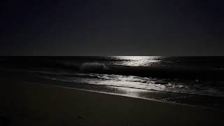 Midnight Ocean Sounds 🌊 Soft Waves in the Dark for Deep Sleep