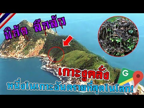 เกาะงูคลั่ง หนึ่งในเกาะอันตรายที่สุดในโลก!/พิกัดลึกลับ (Google Map) Ep.18