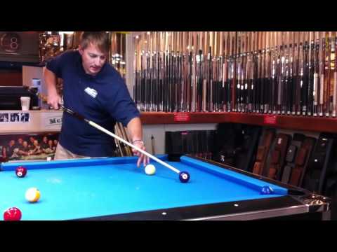 How-to do a Masse' Shot  (aka: Curved Shot)