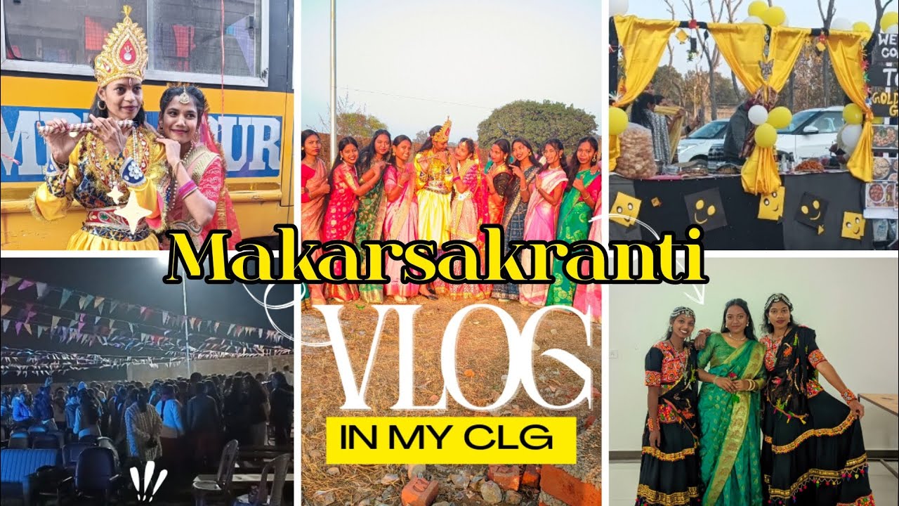 Makar Sakranti Celebration in my college🪁