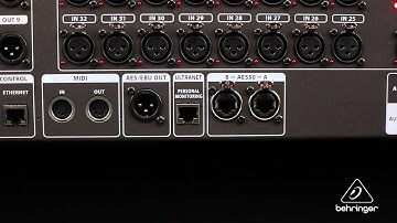 Getting To Know The X32: Connectivity Options