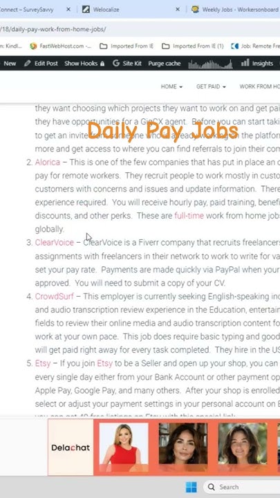 daily-pay-jobs-work-from-home-workfromhome-job-stayathomejobs