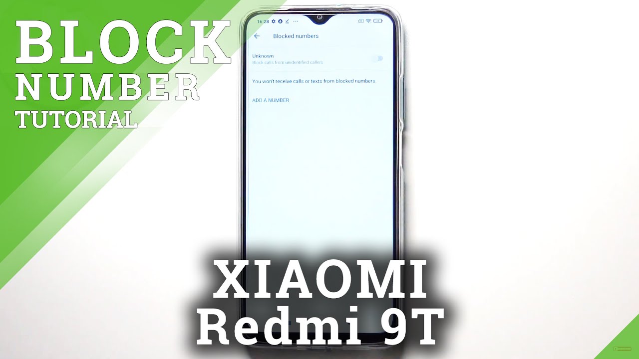 How to Block Number in XIAOMI Redmi 9T – Create Blacklist