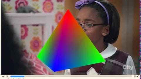 Testing Transparent OPENGL in C, Rotating an Object Over A Video