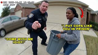 Racist Cop Arrests Black Woman Taking Out Trash — Didn’t Know She Was a Federal Judge, Career Over