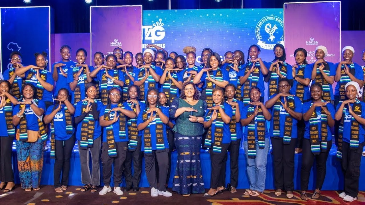 HACSA TECH4GIRLS on Joy News TV