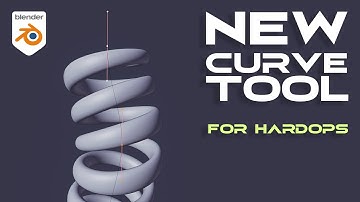Blender Tutorial for HardOPS - New Curve Modifier Tool