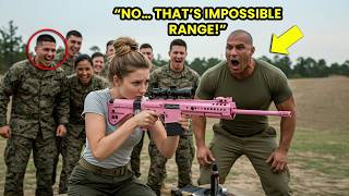 US Marines Laughed at Her Pink Rifle - Until a 6,000m Shot Left the Range in Silence