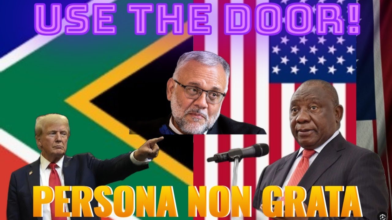 Washington KICKS OUT South Africa's Ambassador Ebrahim Rasool!