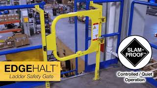 PS Safety Access EdgeHalt Ladder Safety Gate | Product Overview