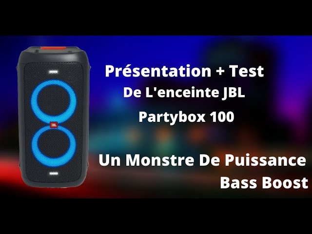 Partybox 100 (FR) + Présentation. - YouTube