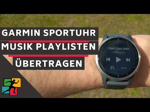 So lädst du Musik Playlisten auf deine Garmin Sportuhr! Forerunner, Fenix, Vivoactive, Venu