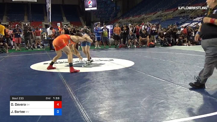 138 Lbs Rnd Of 128 Daniel Devera Ohio Vs Justin Ba...