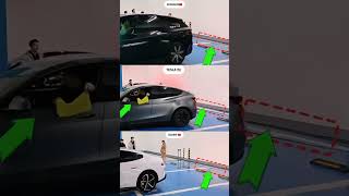 AEB Brand Battle: Chinese EVs vs Tesla in Pedestrian Safety Test#shorts