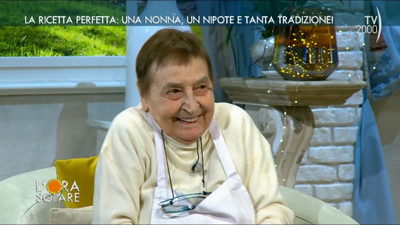 L'Ora Solare (TV2000) - La ricetta perfetta: una nonna, un nipote e tanta tradizione!