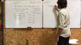 Proofs in Predicate Logic, Part I