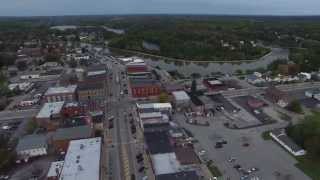 Fly Over Main St. Medina Ny